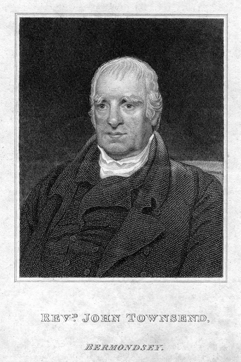 Pastori John Townsend, 1824 tekijältä Unbekannt