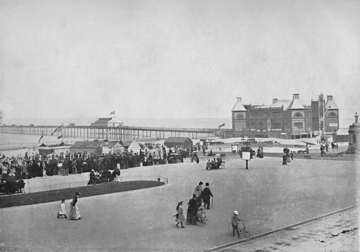 Rhyl - Esplanadi, 1895 tekijältä Unbekannt