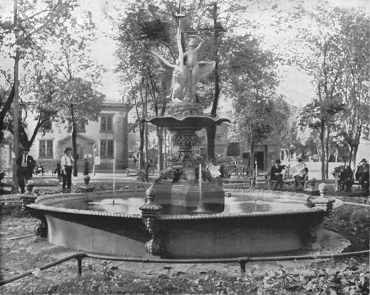 Rice Park, St. Paul, Minnesota, USA, c1900. tekijältä Unbekannt