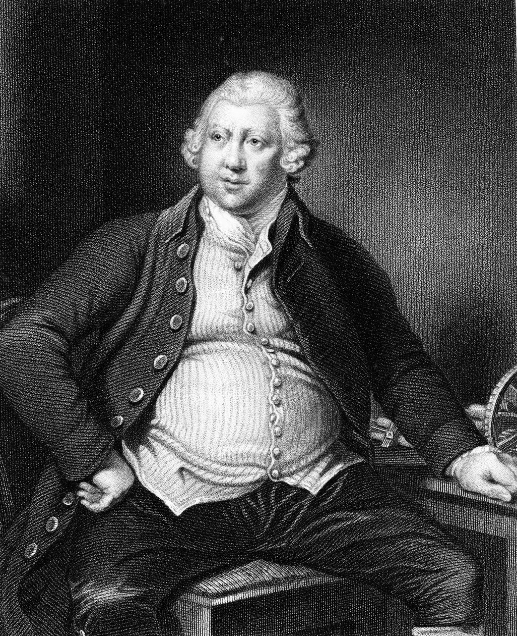 Richard Arkwright 1732-1792, brittiläinen teollisuusmies ja keksijä tekijältä Unbekannt