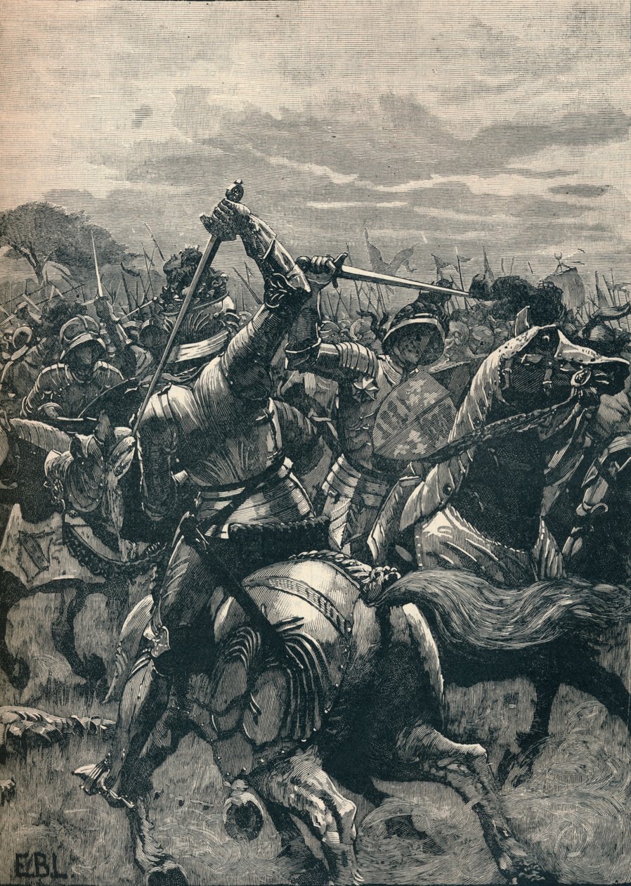 Richard III Bosworthin taistelussa, 1485 1905 tekijältä Unbekannt
