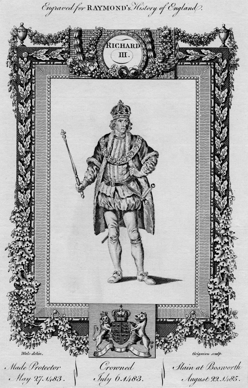 Richard III, 1787 tekijältä Unbekannt