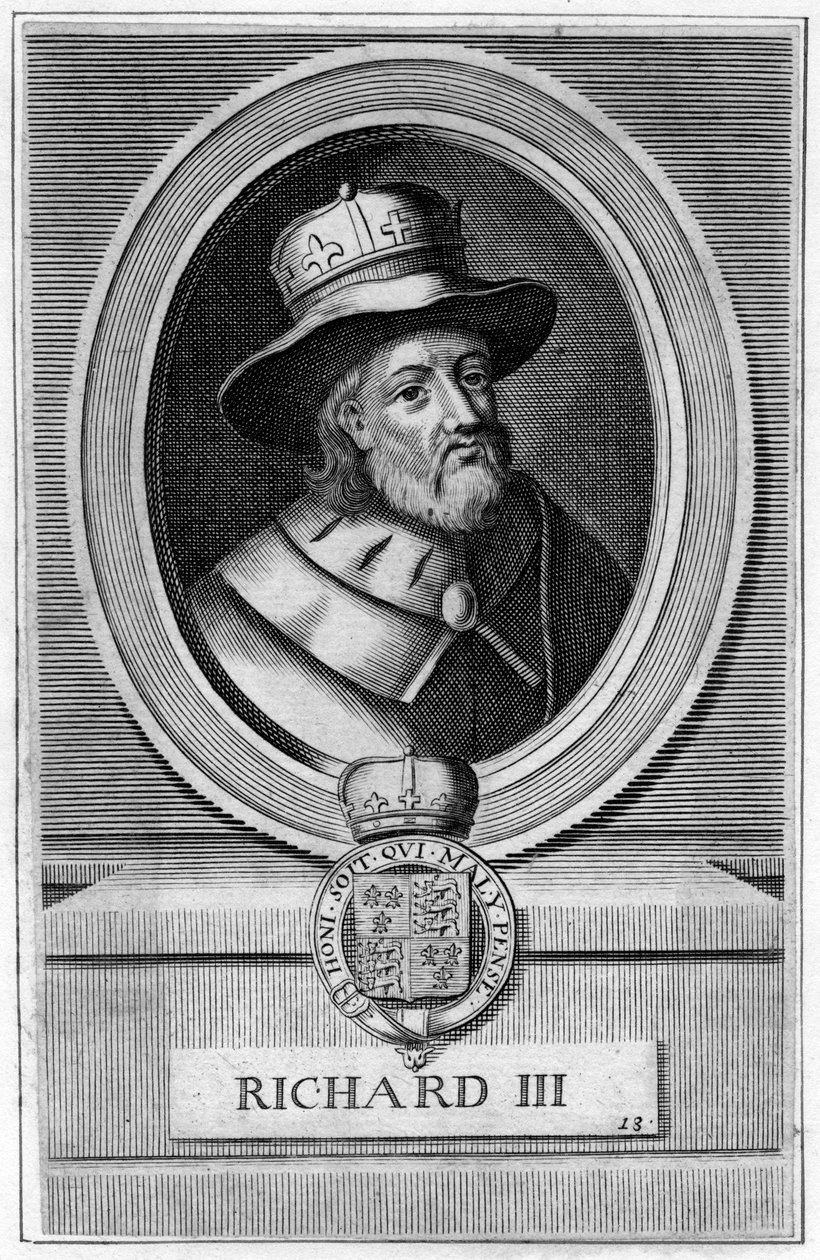 Richard III Englannista tekijältä Unbekannt