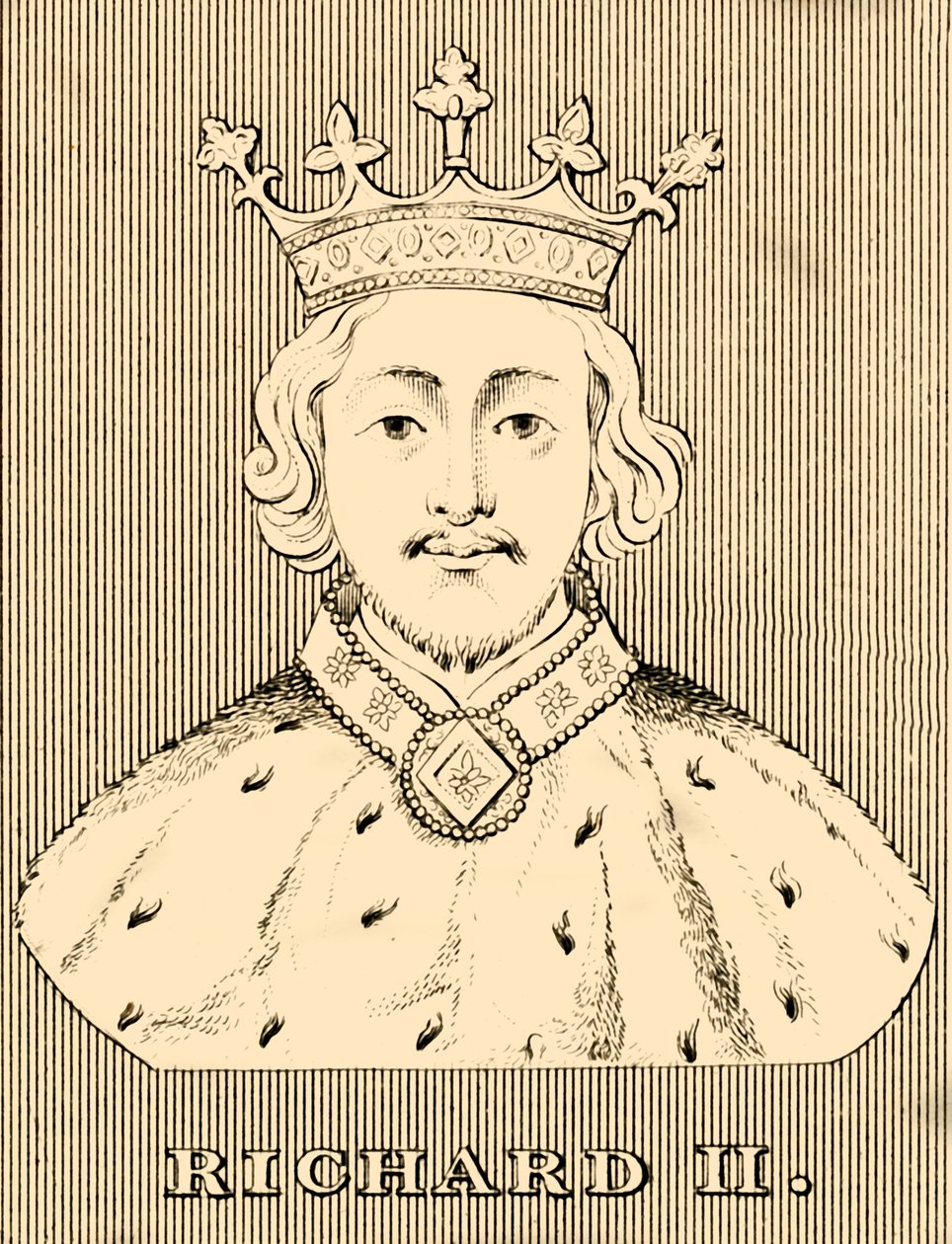 Richard II, 1367-1400, 1830. tekijältä Unbekannt