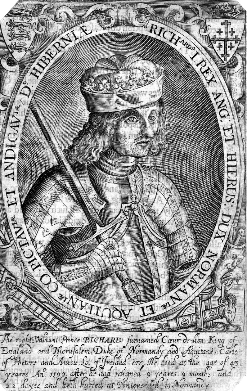 Richard I, Englannin kuningas tekijältä Unbekannt
