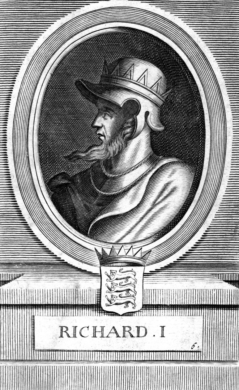 Richard I Englannin kuningas, 1800-luku tekijältä Unbekannt