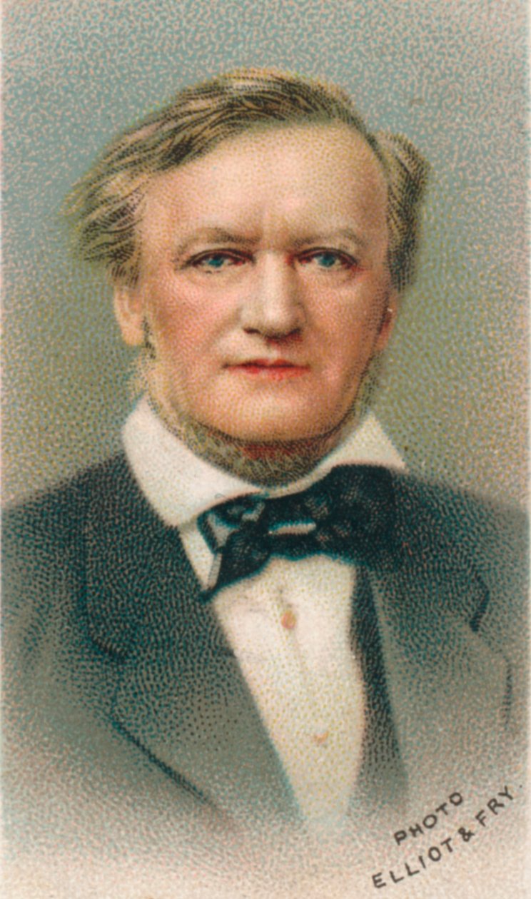 Richard Wagner 1813-1883, saksalainen säveltäjä, kapellimestari ja esseisti, 1911 tekijältä Unbekannt