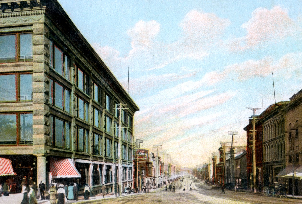 Rideau Street, Ottawa, Kanada, 1900-luku tekijältä Unbekannt