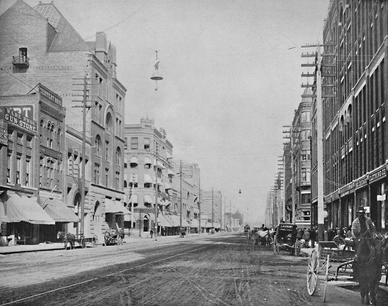Riverside Avenue, Spokane, Washington, 1897. tekijältä Unbekannt