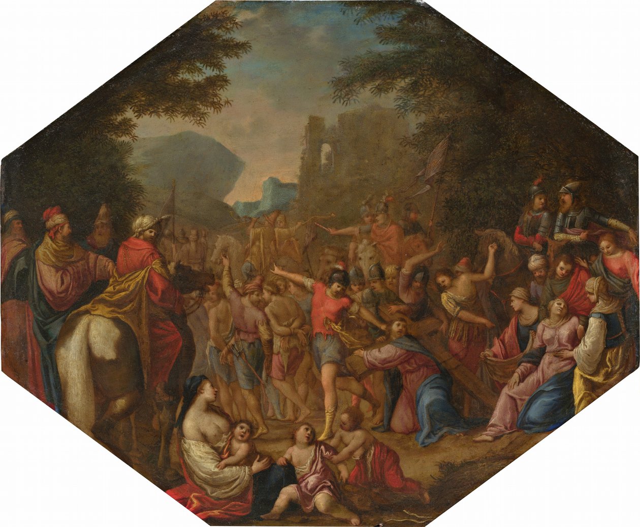 Tie Golgatalle, 16151620. tekijältä Unbekannt