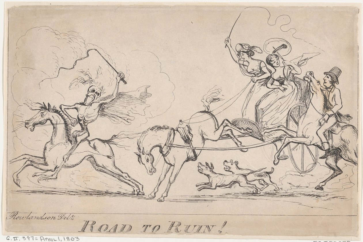 Road to Ruin!, 1. huhtikuuta 1803, 1. huhtikuuta 1803. tekijältä Unbekannt