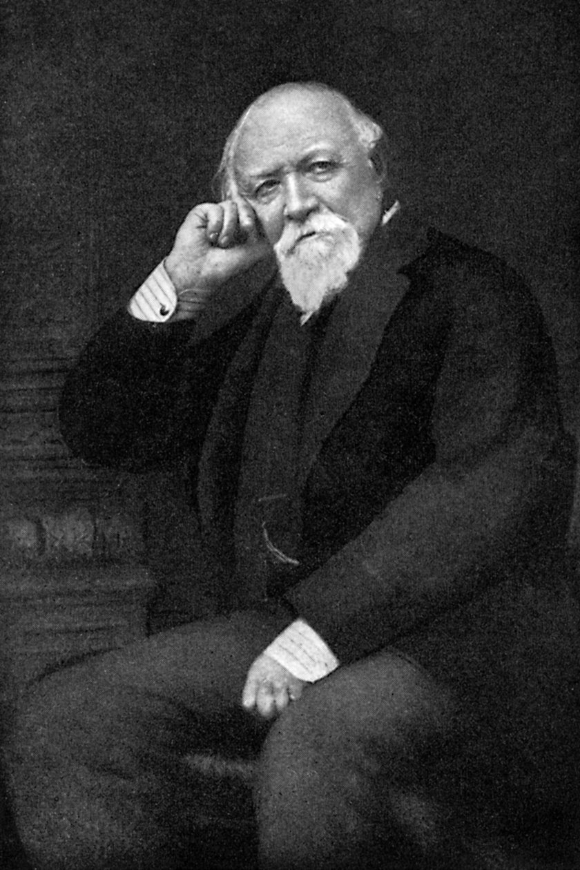 Robert Browning, brittiläinen runoilija ja näytelmäkirjailija, 1912 tekijältä Unbekannt