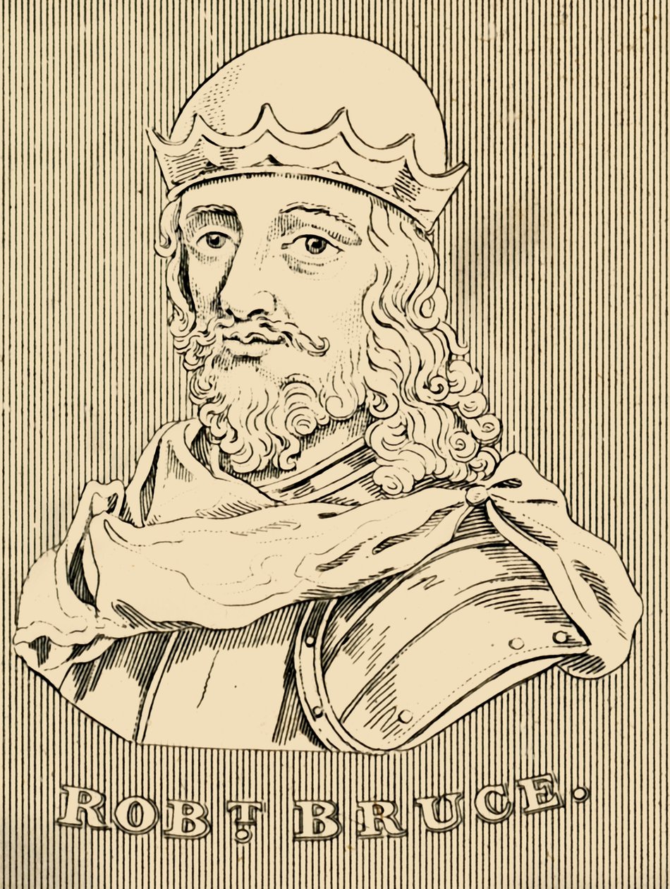 Robert Bruce, 1274-1329, 1830. tekijältä Unbekannt