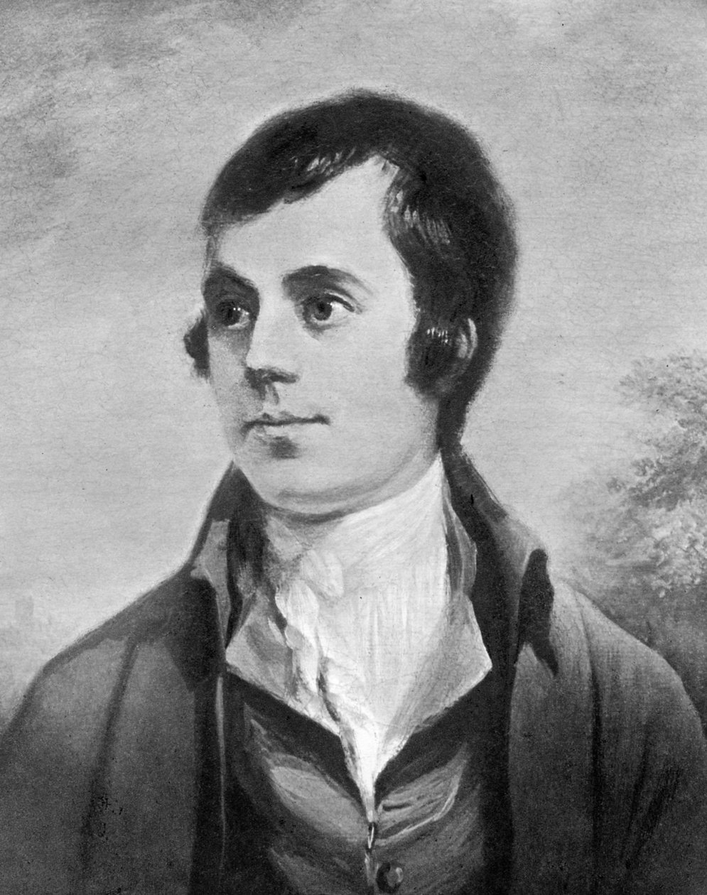Robert Burns, skotlantilainen runoilija, 1800-luku tekijältä Unbekannt