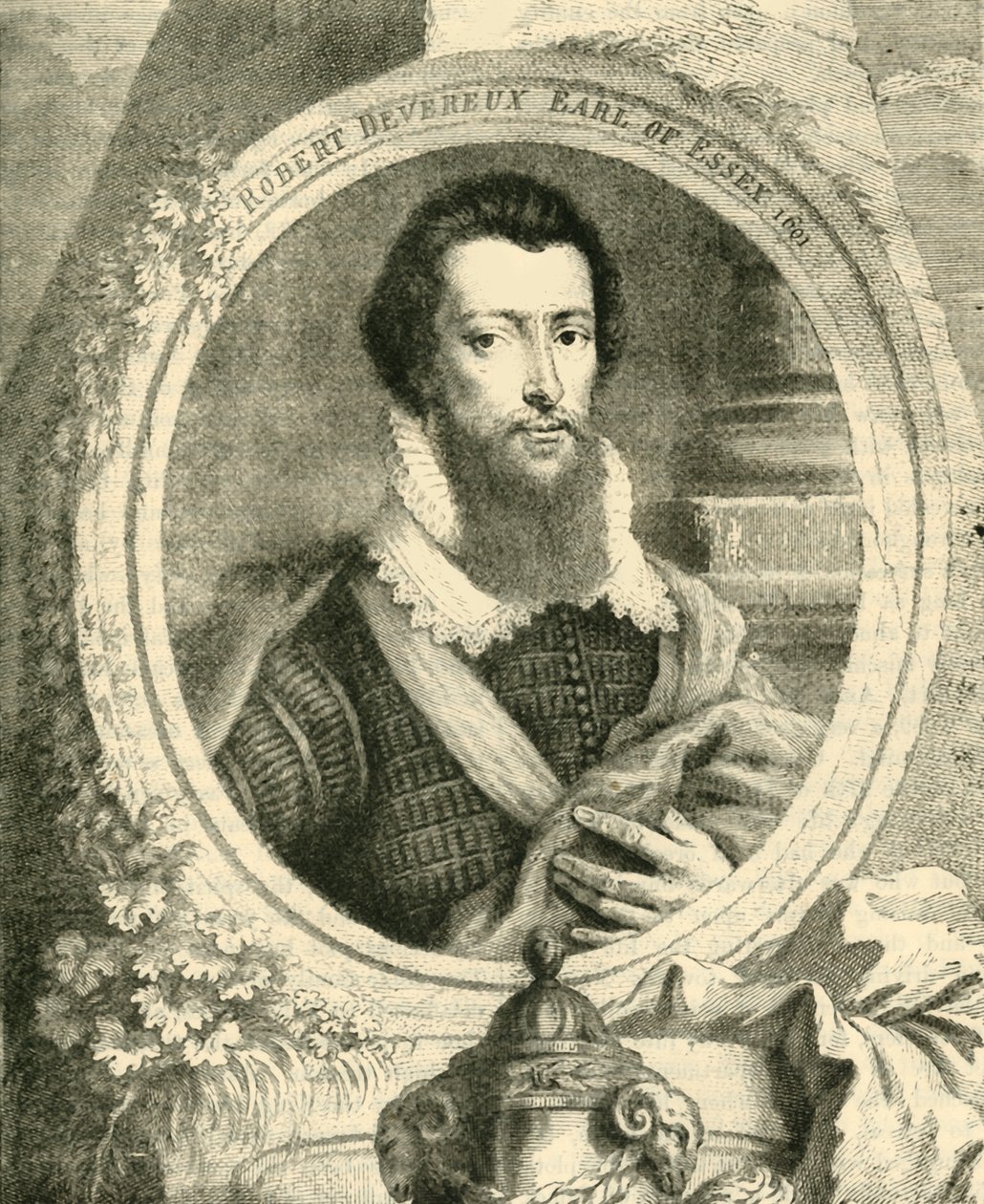 Robert Devereux, Essexin jaarli, 1590-1600, 1890. tekijältä Unbekannt