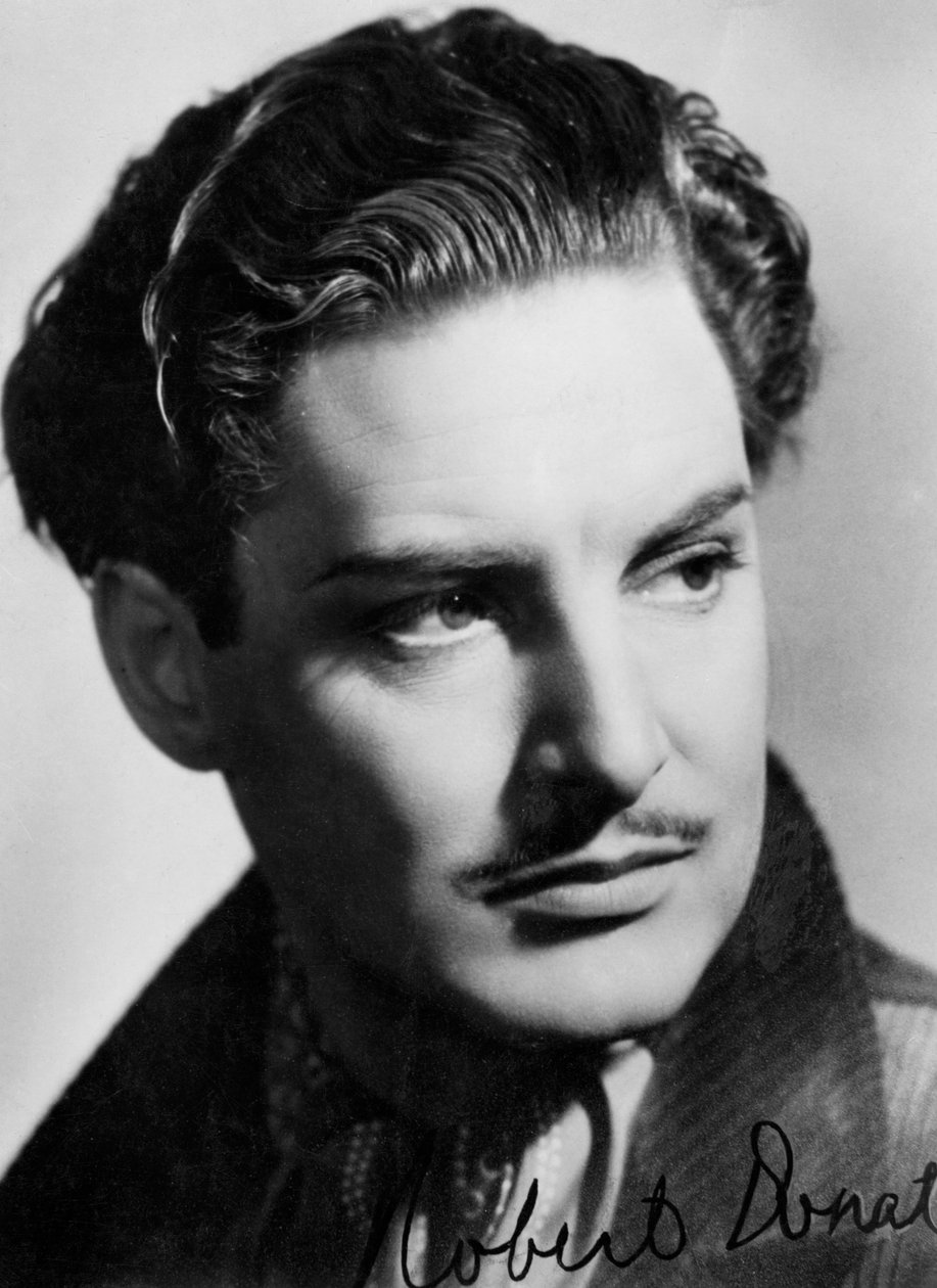 Robert Donat 1905-1959, brittiläinen näyttelijä, 1930-c1940 tekijältä Unbekannt