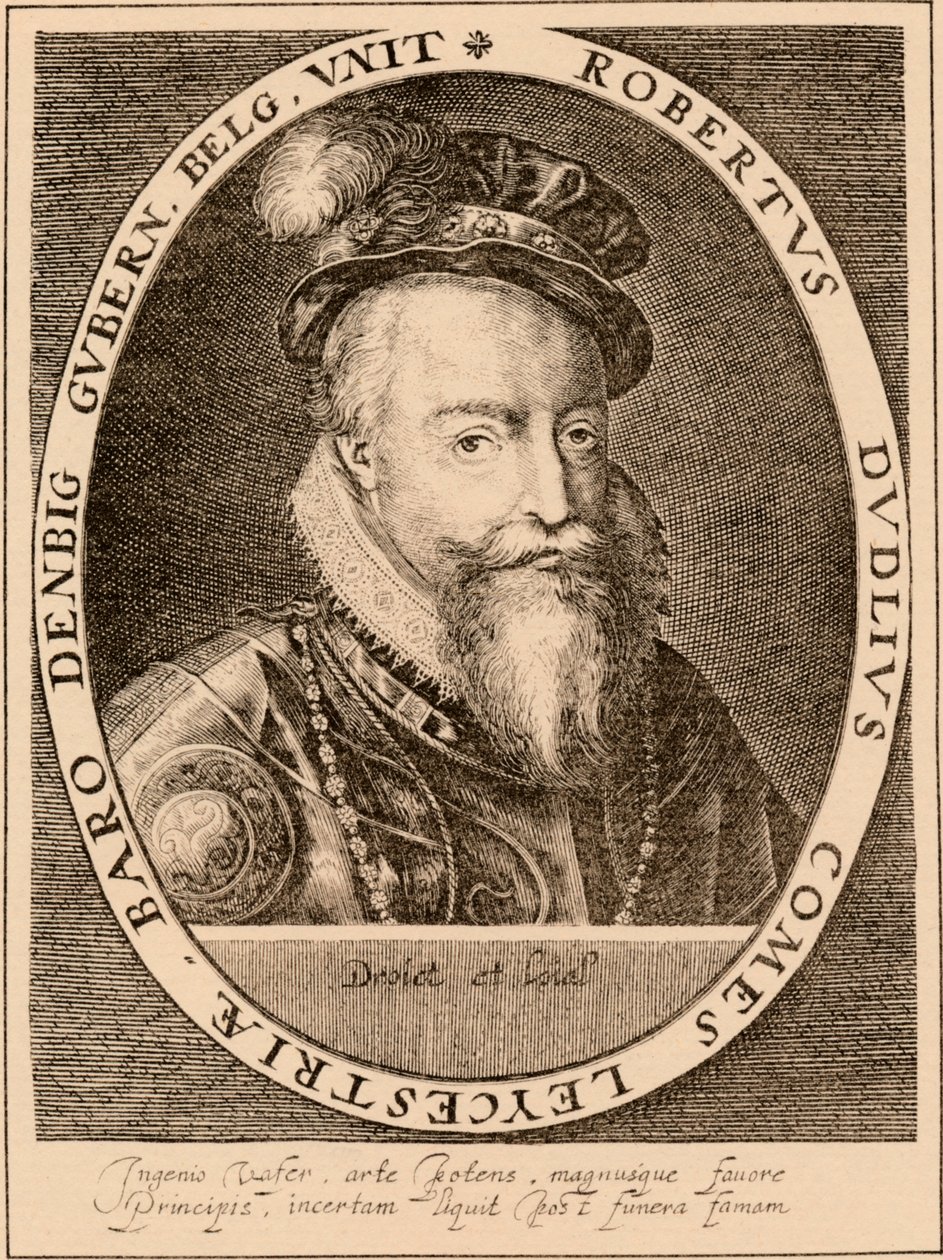 Robert Dudley, Leicesterin 1. jaarli 1532331588, englantilainen aatelismies, 1889 tekijältä Unbekannt