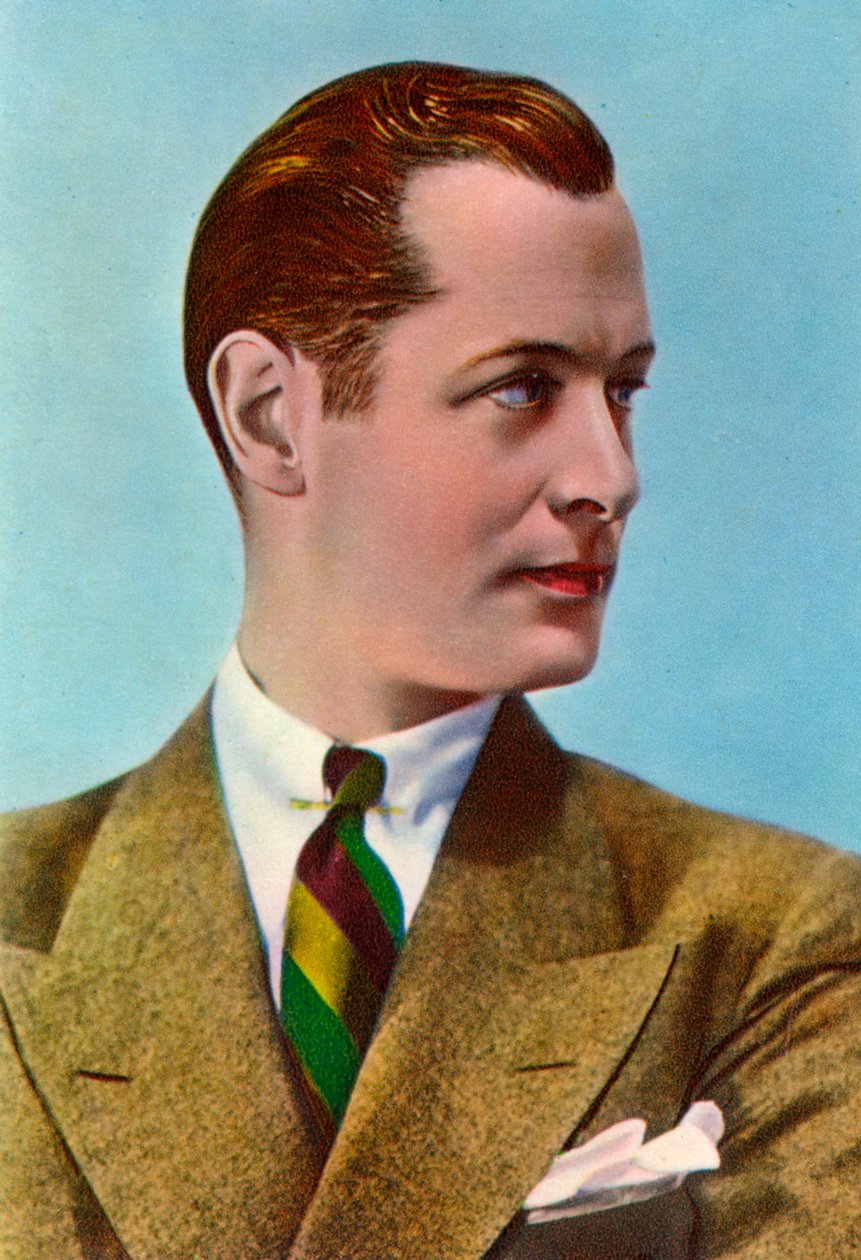 Robert Montgomery 1904-1981, yhdysvaltalainen näyttelijä ja ohjaaja, 1900-luvun alku tekijältä Unbekannt