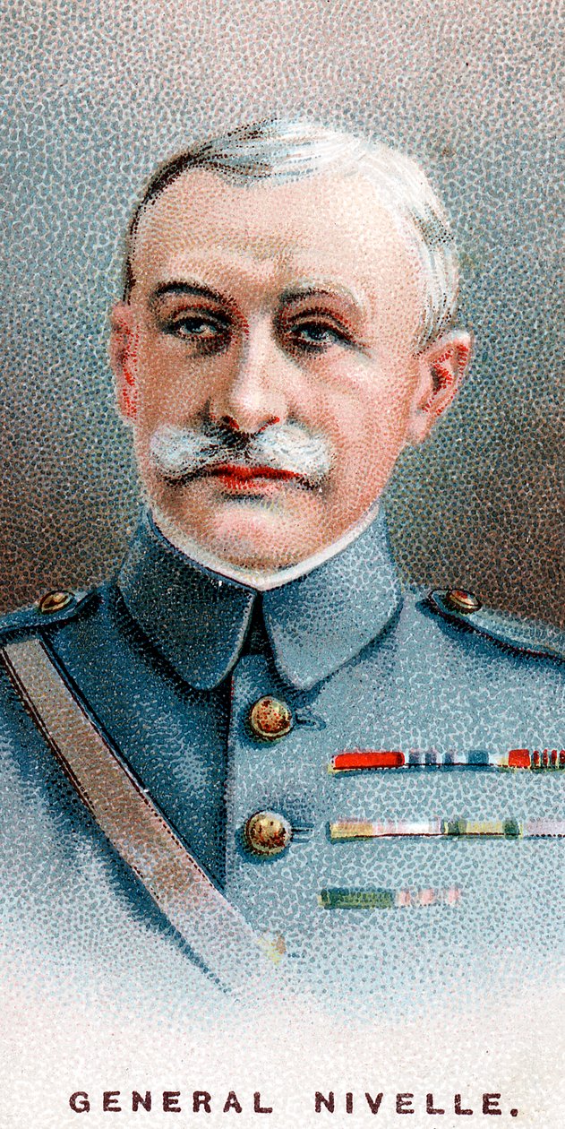 Robert Nivelle, ranskalainen kenraali, 1917 tekijältä Unbekannt