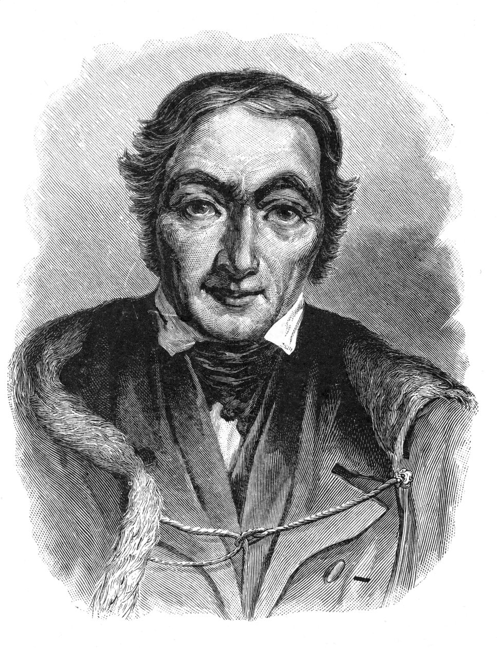 Robert Owen, walesilaissyntyinen brittiläinen hyväntekijä ja sosialisti, 1800-luku tekijältä Unbekannt