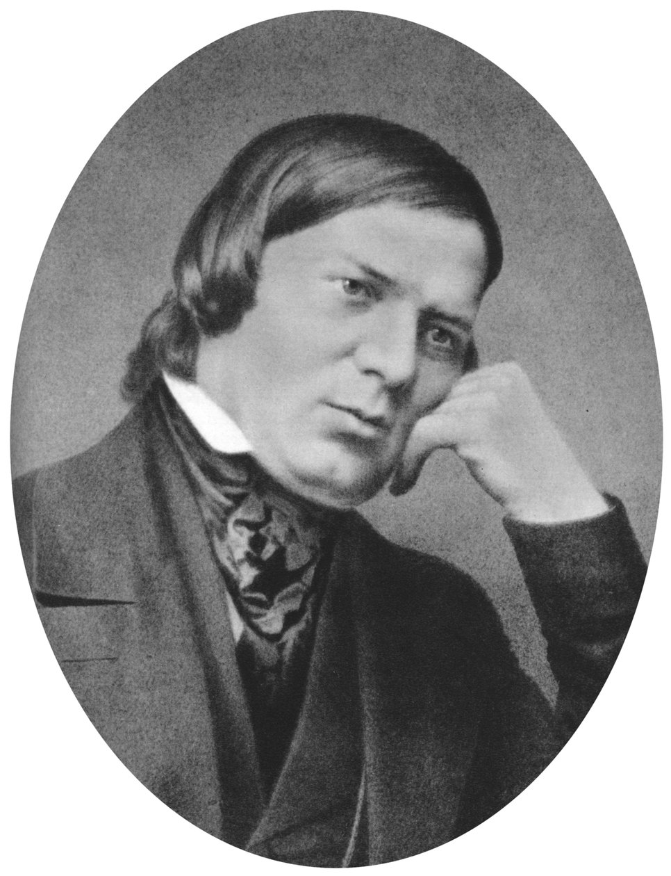 Robert Schumann 1810-1856 oli saksalainen säveltäjä, esteetti ja vaikutusvaltainen musiikkikriitikko tekijältä Unbekannt