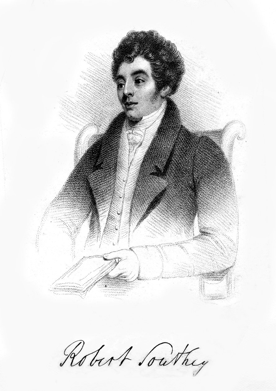 Robert Southey, englantilainen runoilija, 1800-luku tekijältä Unbekannt