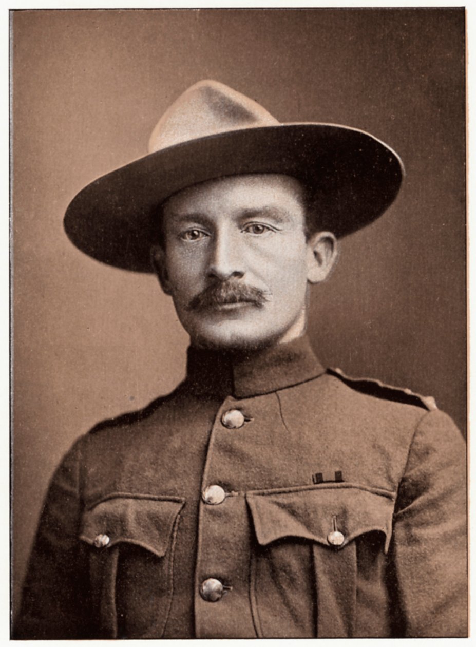 Robert Stephenson Smyth Baden-Powell, brittiläinen sotilas, 1900. tekijältä Unbekannt