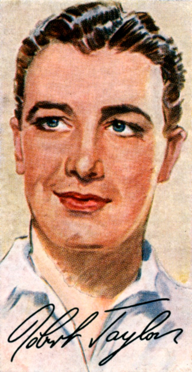 Robert Taylor, 1911-1969, yhdysvaltalainen näyttelijä, 1900-luku tekijältä Unbekannt