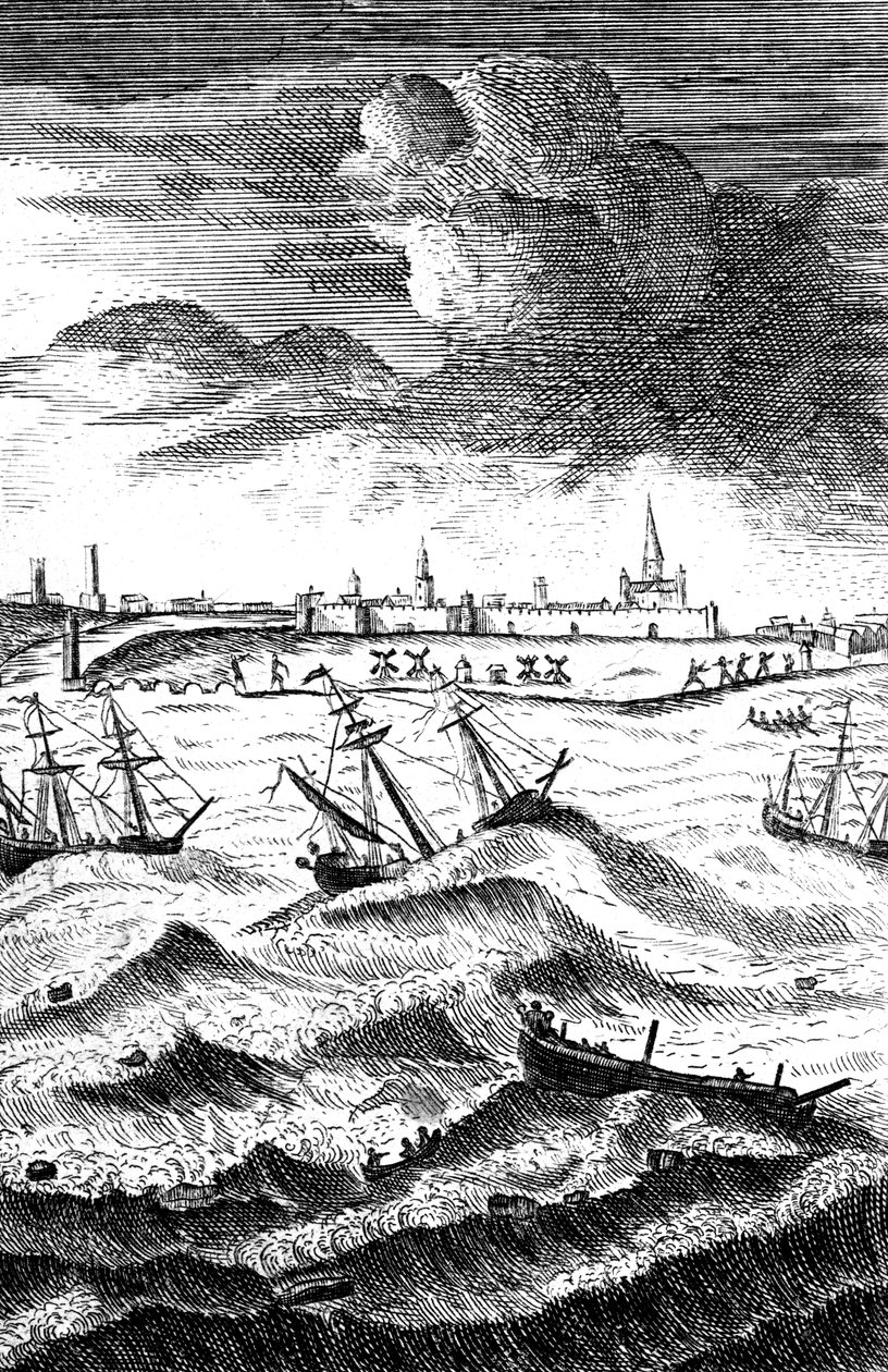 Robinson Crusoe haaksirikkoutui Yarmouthissa vuonna 1719 tekijältä Unbekannt