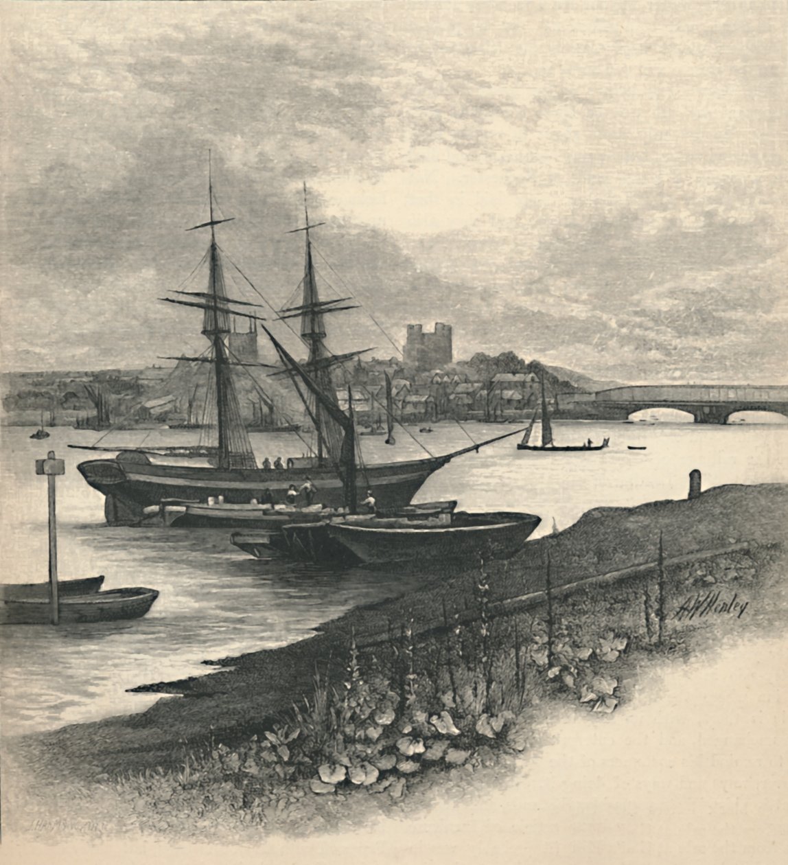 Rochester, Stroodista, 1886 tekijältä Unbekannt