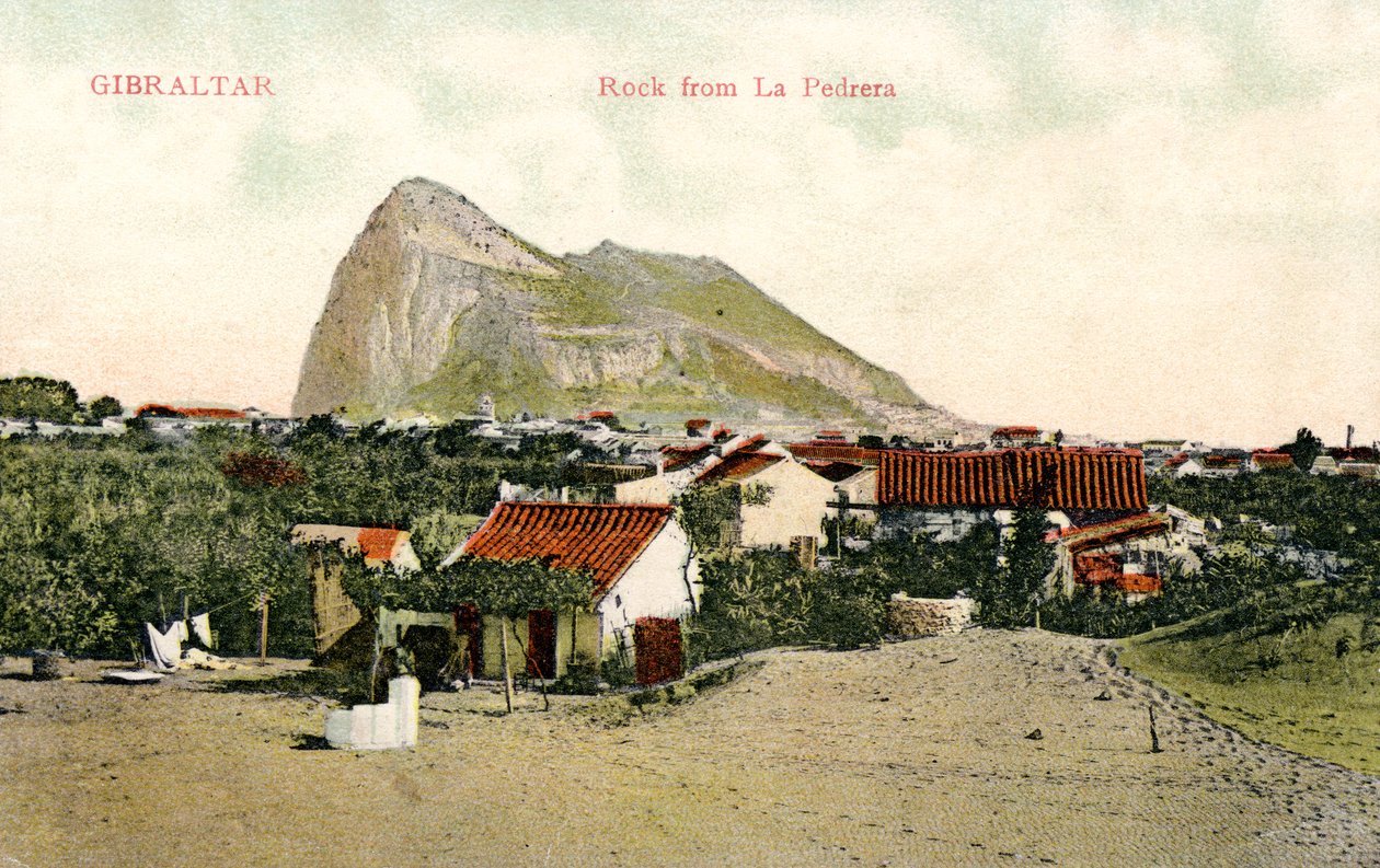 Kivi La Pedrerasta Gibraltarilta 1900-luvulta tekijältä Unbekannt