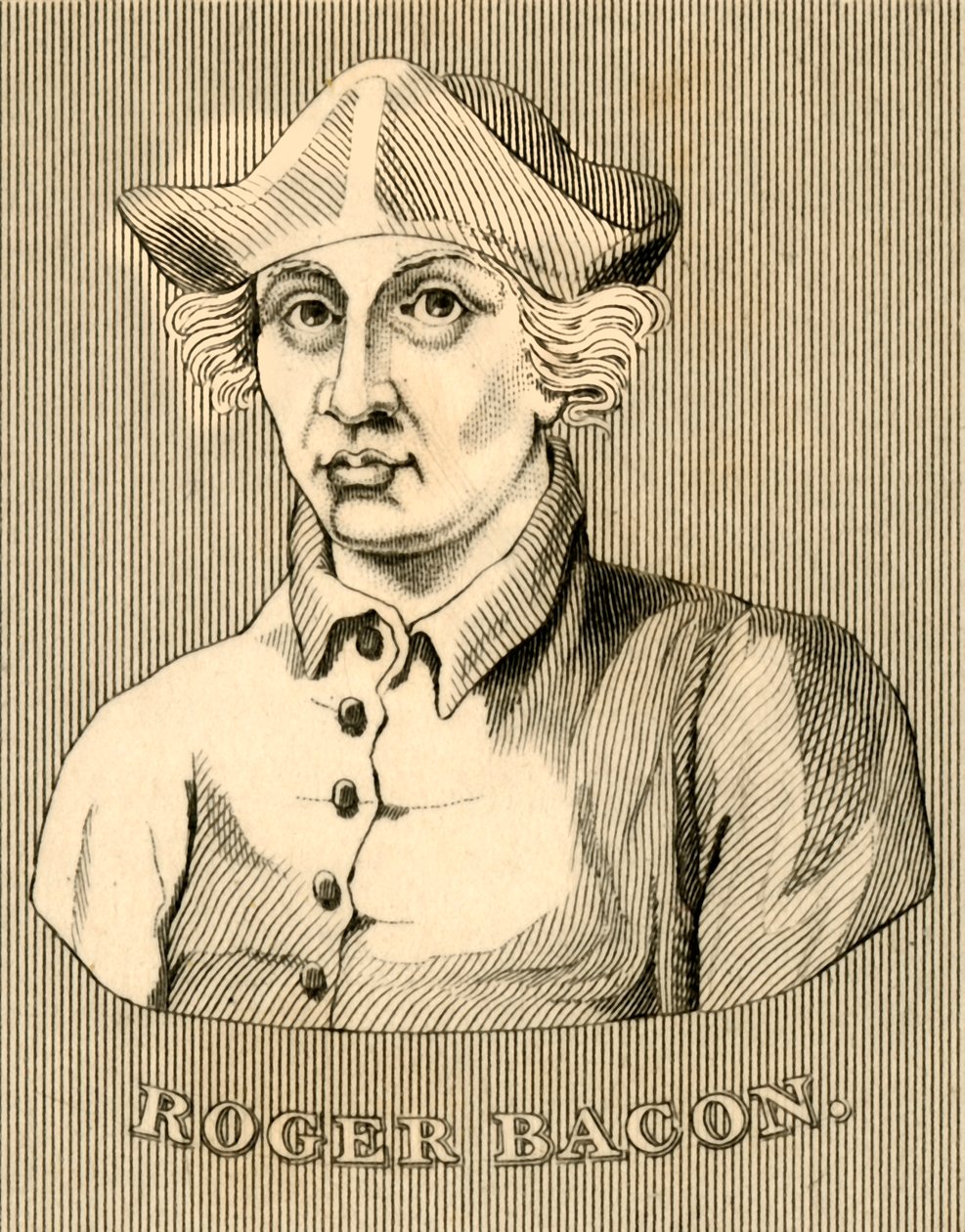Roger Bacon, 1219-1292, 1830. tekijältä Unbekannt