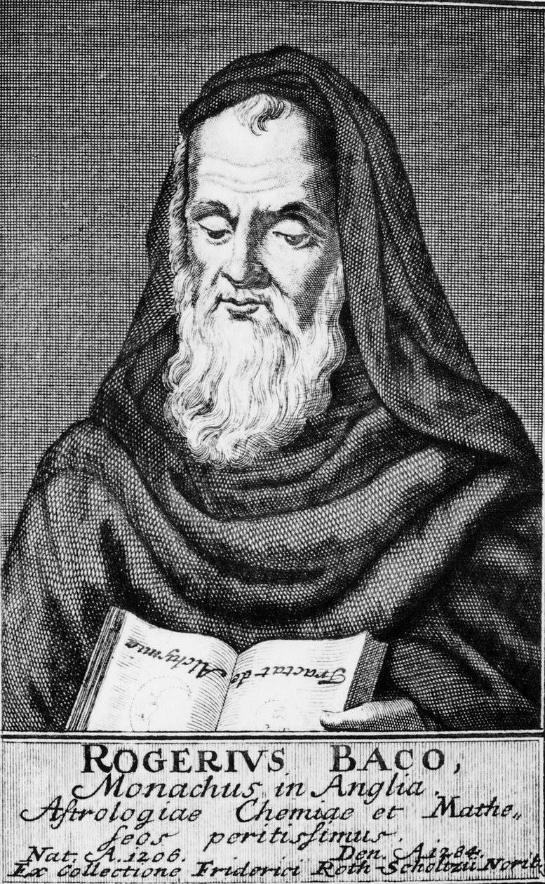 Roger Bacon, filosofi ja tiedemies, 1786 tekijältä Unbekannt