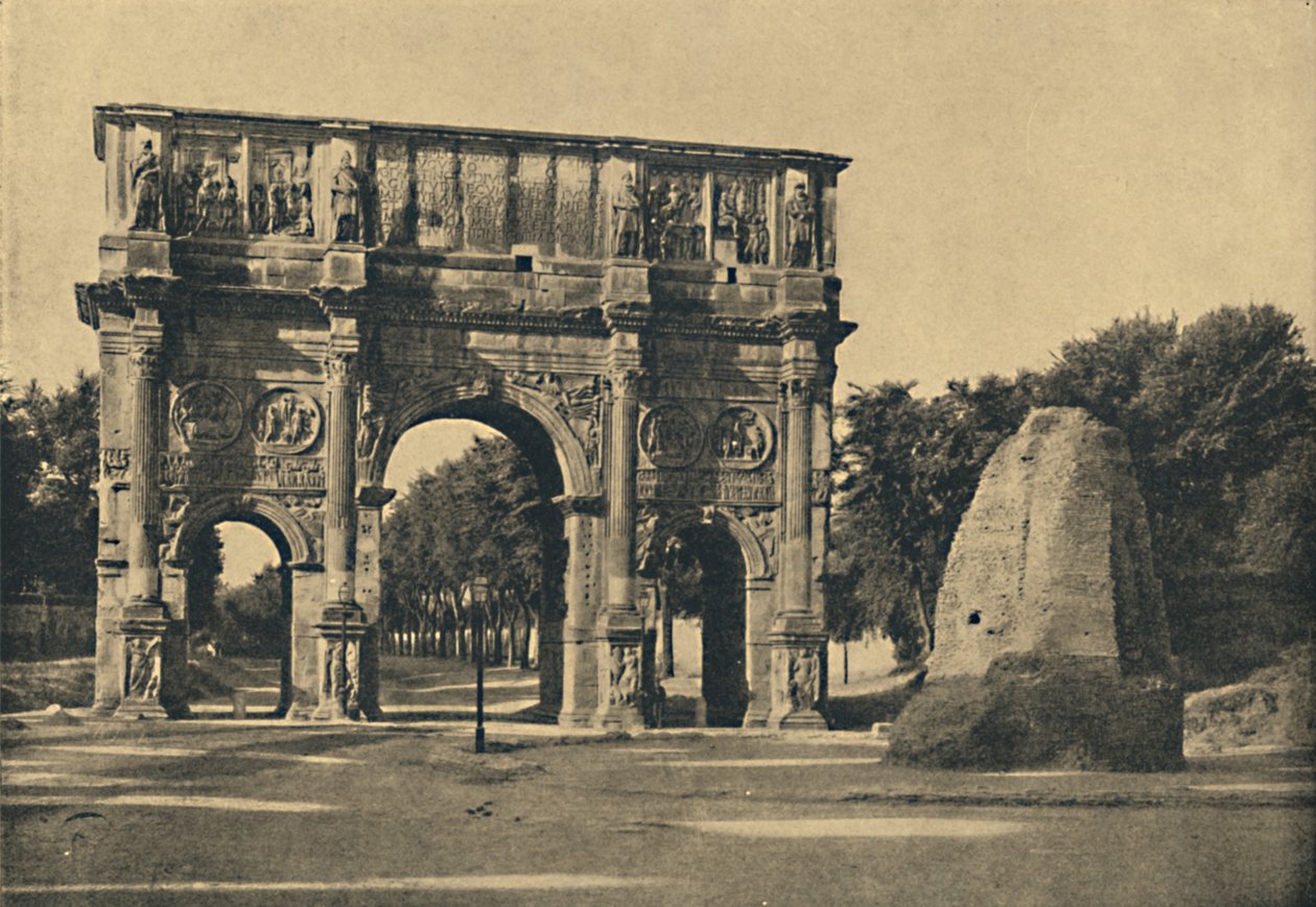 Roma - Konstantinuksen kaari 315 AD, 1910 tekijältä Unbekannt