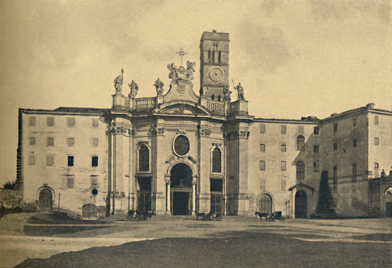 Roma - Jerusalemin Pyhän Ristin basilika, 1910 tekijältä Unbekannt
