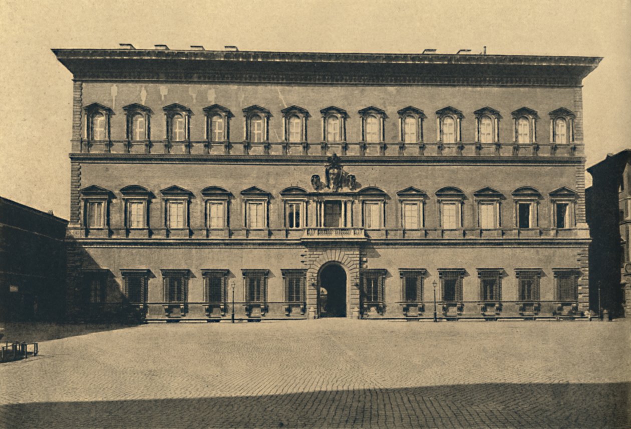 Roma - Farnesen palatsi, 1910 tekijältä Unbekannt