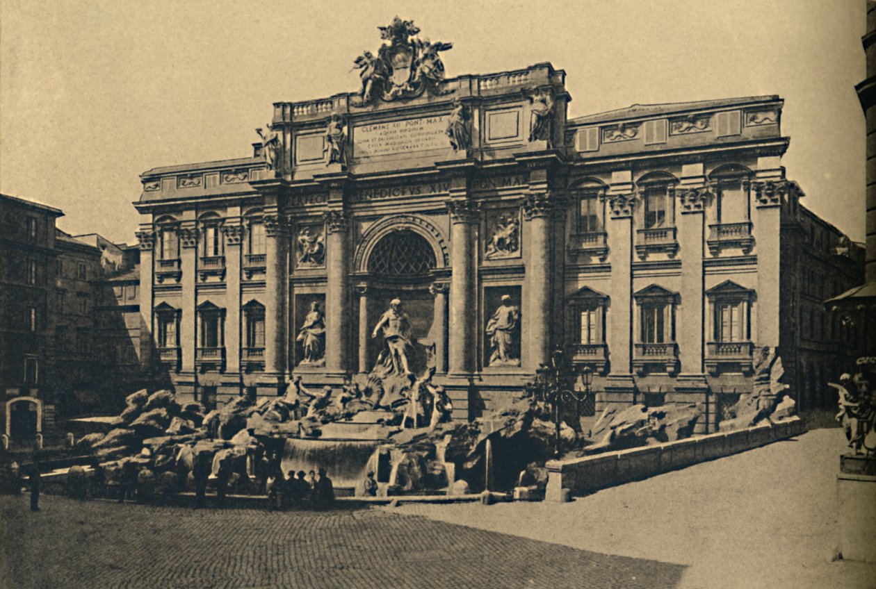 Roma - Trevin suihkulähde, 1910 tekijältä Unbekannt
