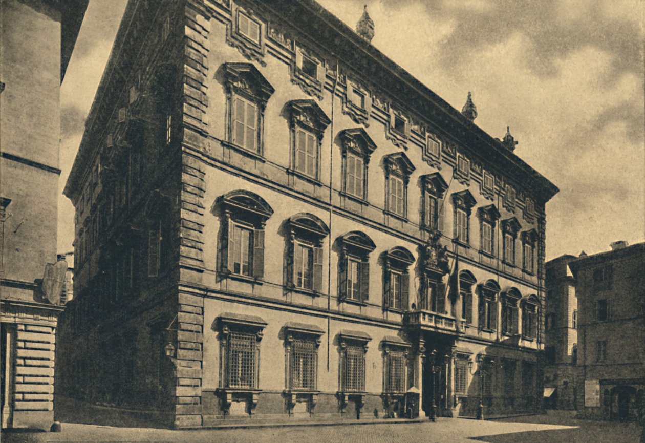 Roma - Senaatin palatsi, 1910 tekijältä Unbekannt