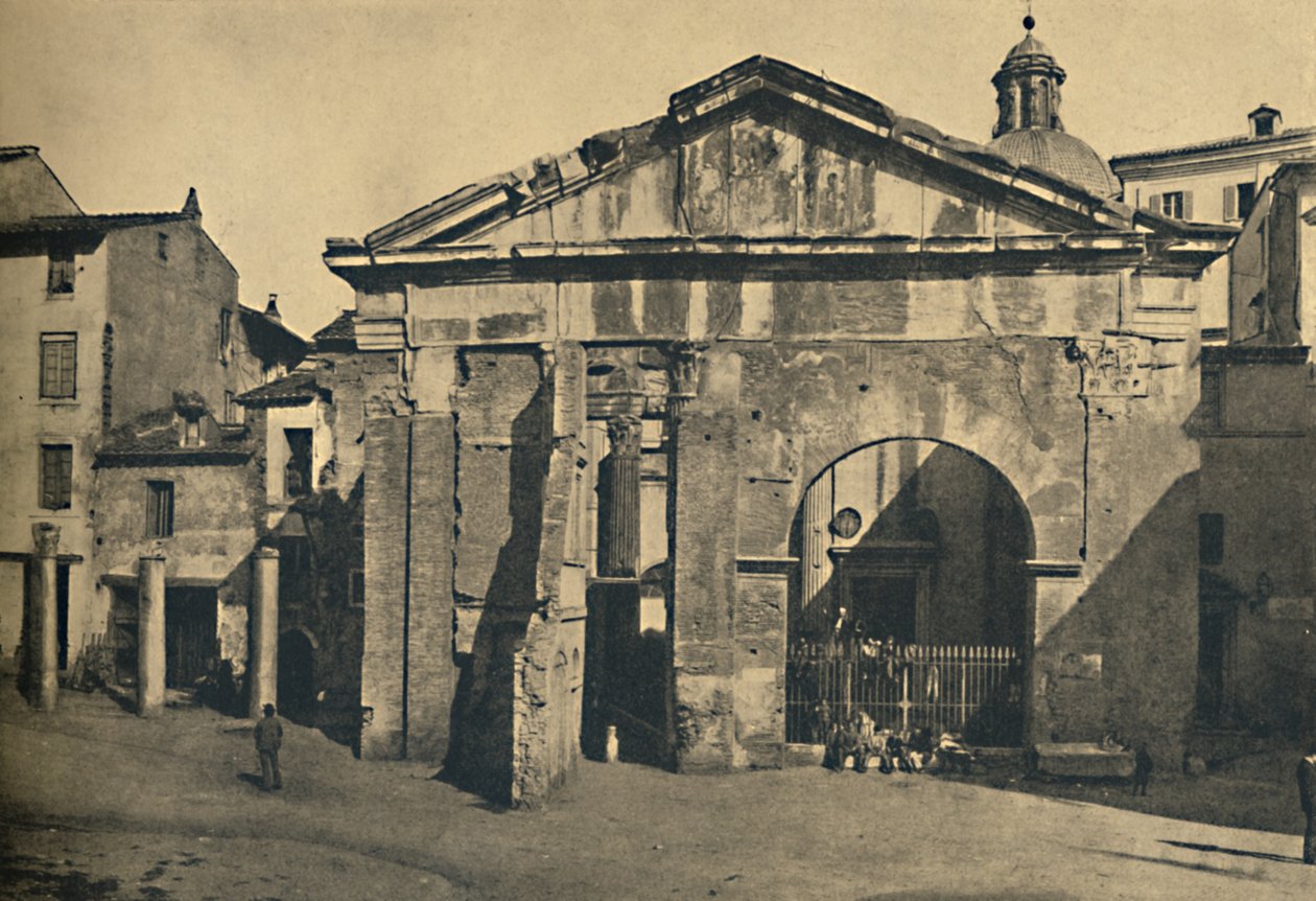 Roma - Portico of Octavia, 1910 tekijältä Unbekannt
