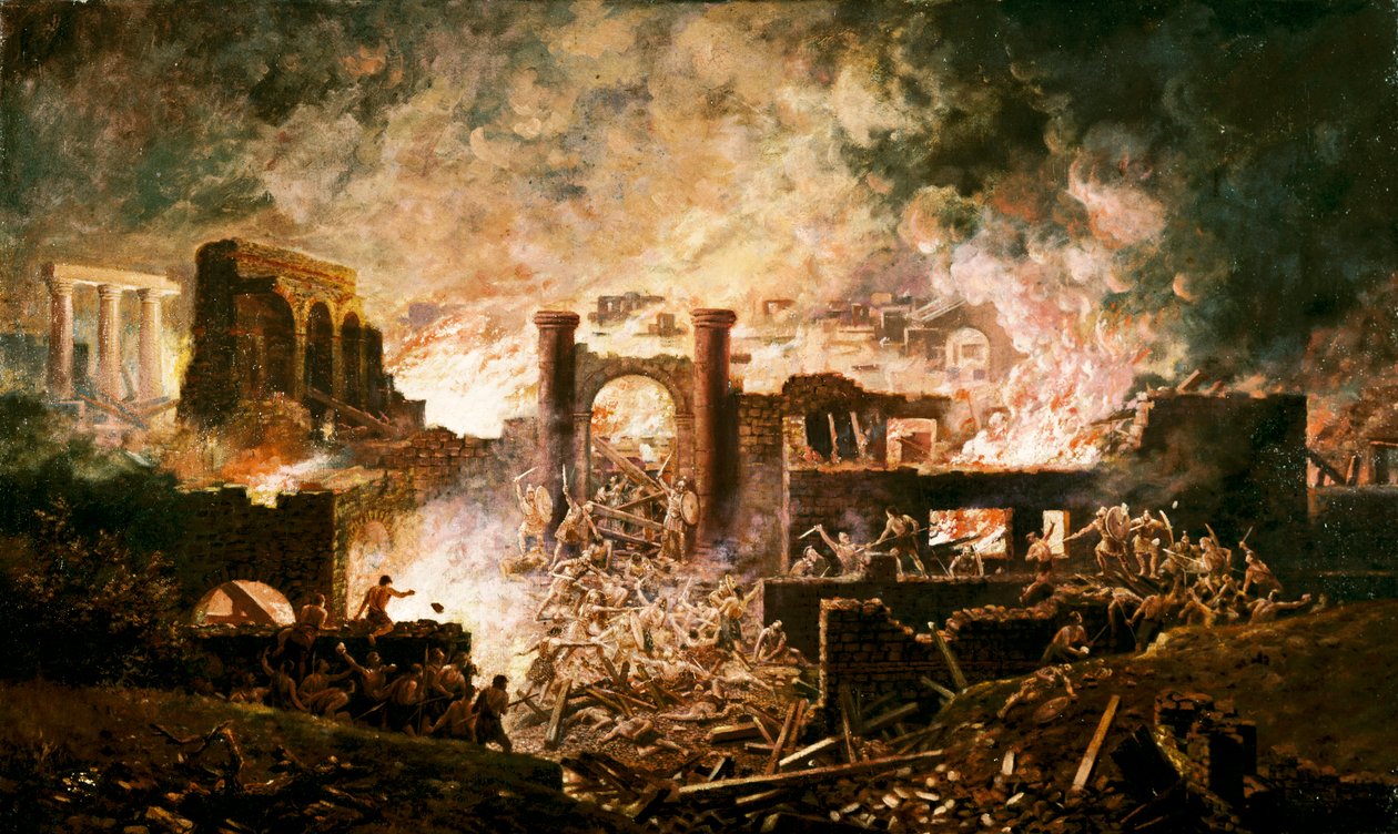 "Roman Battle Scene", 1800-luku tekijältä Unbekannt
