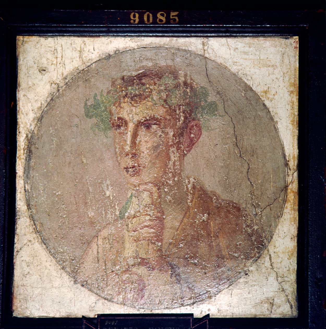 Roomalainen muotokuva nuoresta miehestä Pompejista, 1. vuosisadalla. tekijältä Unbekannt