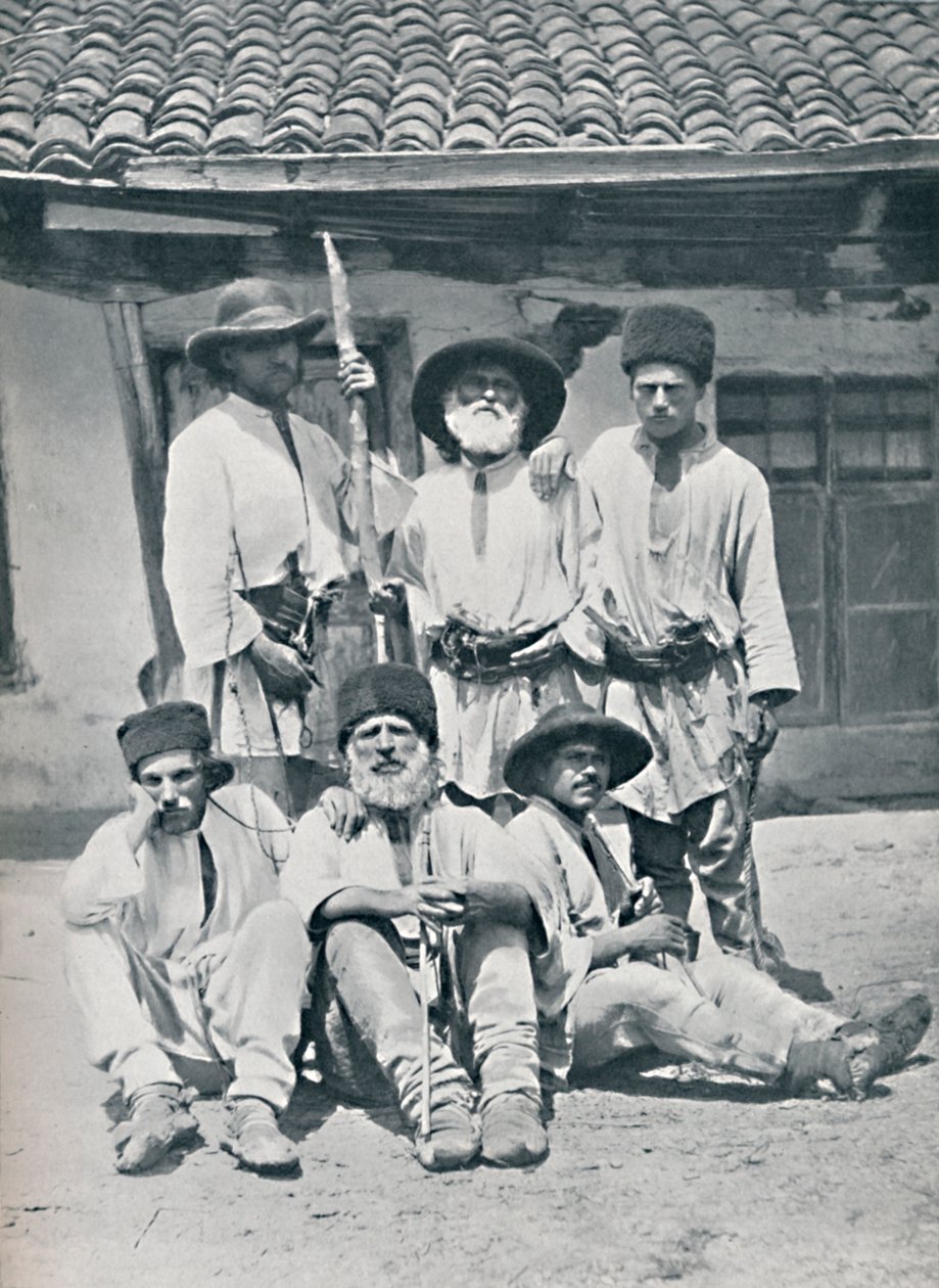 Romanian talonpojat, 1912 tekijältä Unbekannt