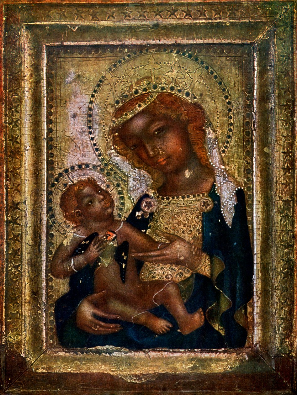 Rooma Madonna, c1360 1955 tekijältä Unbekannt