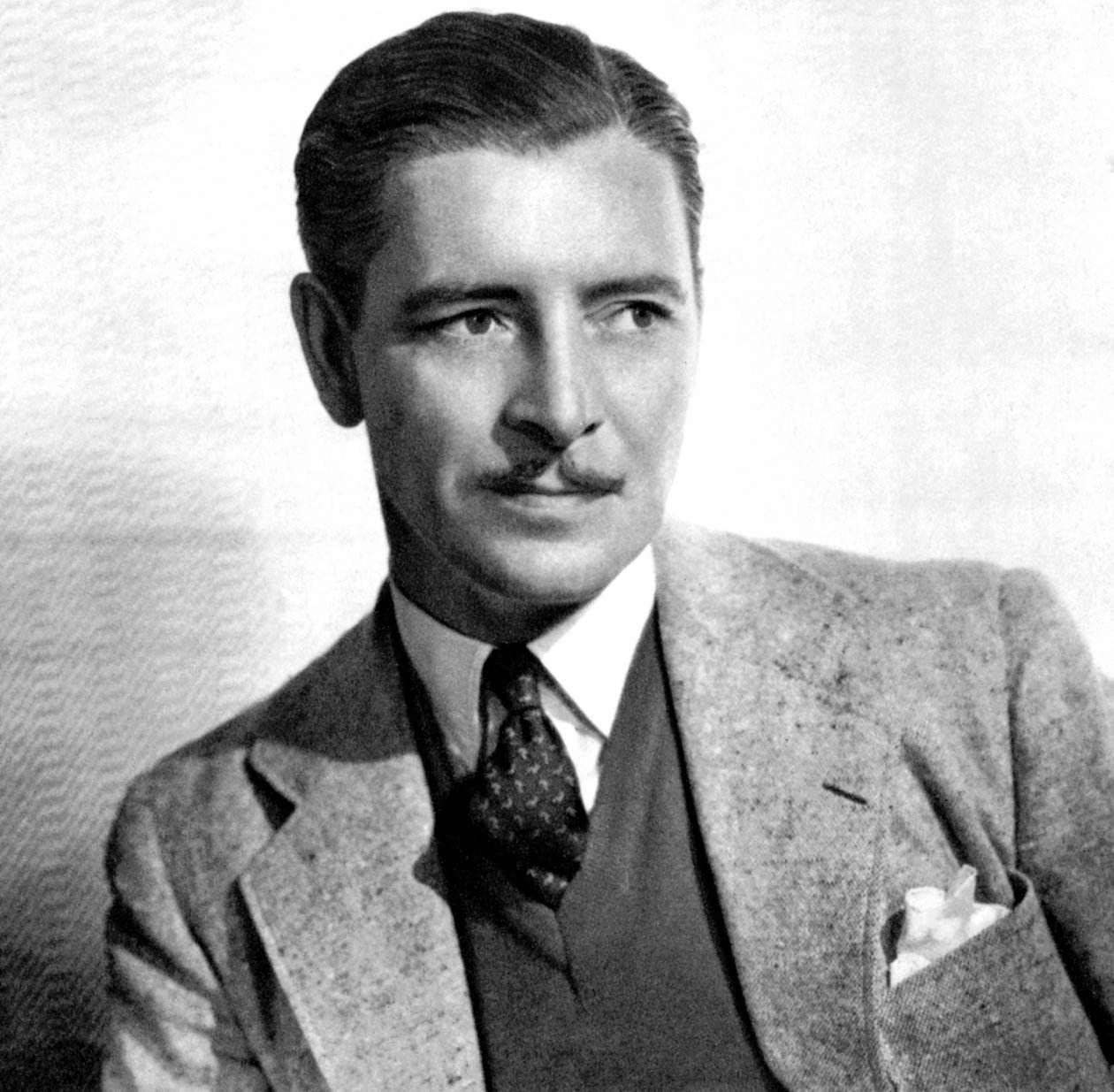 Ronald Colman, englantilainen näyttelijä, 1934-1935 tekijältä Unbekannt