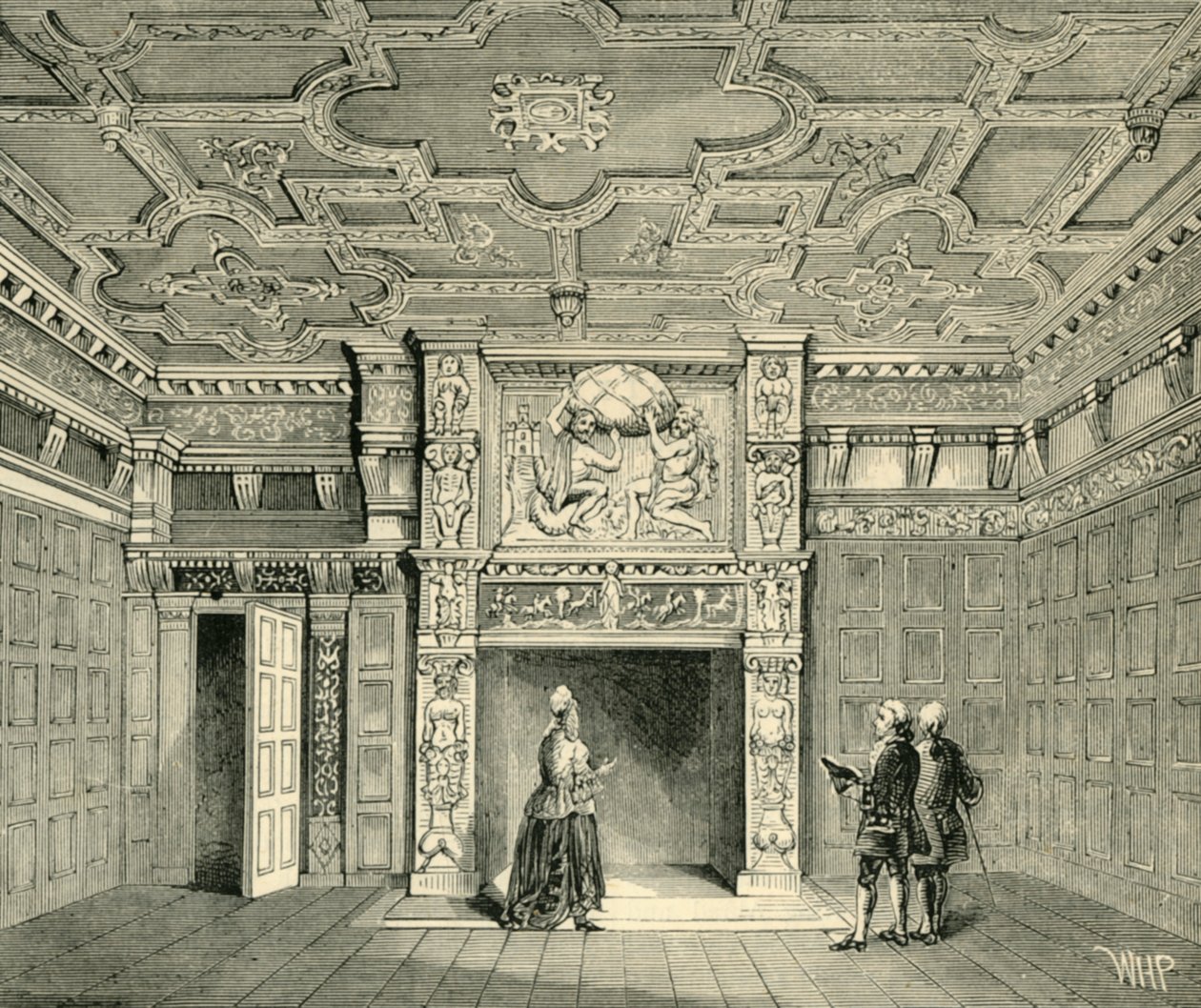 Huone Sir Paul Pindars Housessa, v. 1872. tekijältä Unbekannt