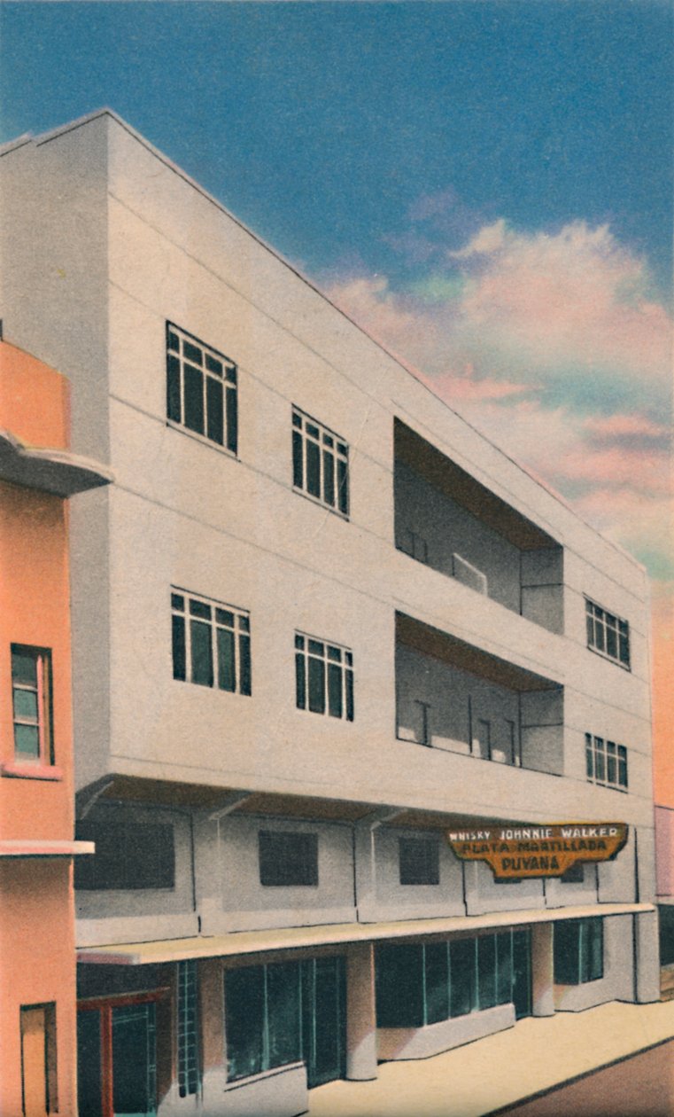 Ropuyana-rakennus. Omistaja Roberto Puyana, Barranquilla, 1940-luku tekijältä Unbekannt