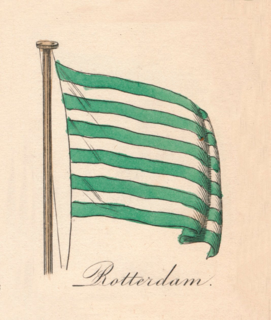 Rotterdam, 1838 tekijältä Unbekannt