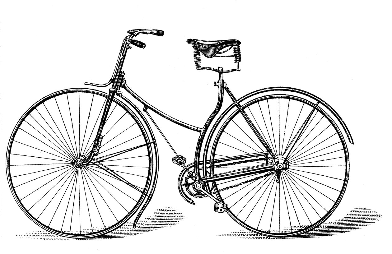Rover Safety Bicycle, c1885 tekijältä Unbekannt