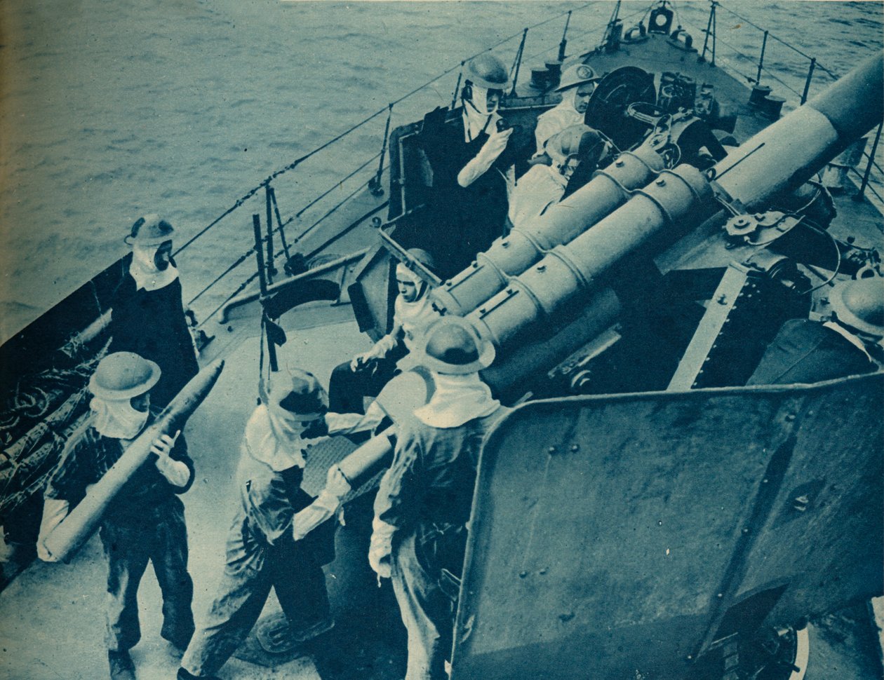 Kuninkaallinen laivasto mahdollistaa hyökkäyksen, 1943-44 tekijältä Unbekannt