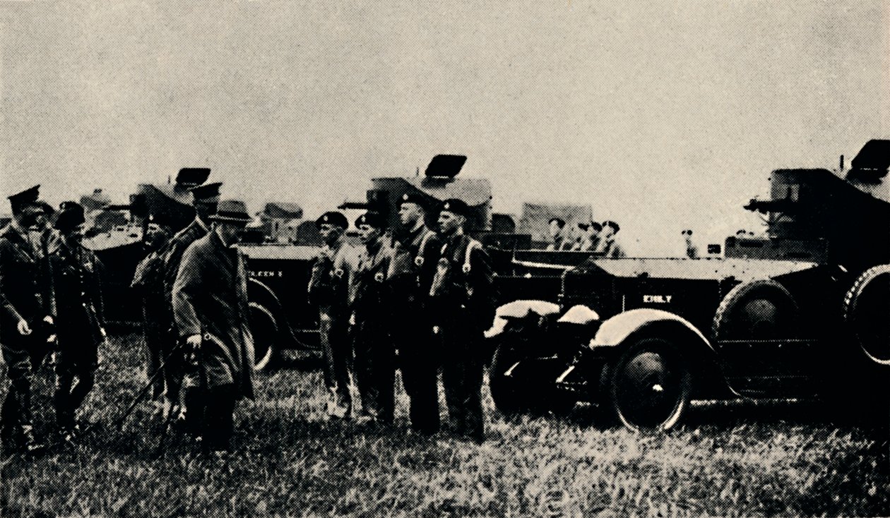 Kuninkaallinen panssarivaunurykmentti Saksassa, 1918, 1945. tekijältä Unbekannt